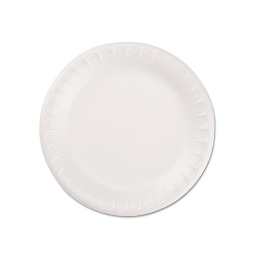 Hefty Soak Proof Tableware, Foam Plates, 8 7/8 Dia, 100/Pack
