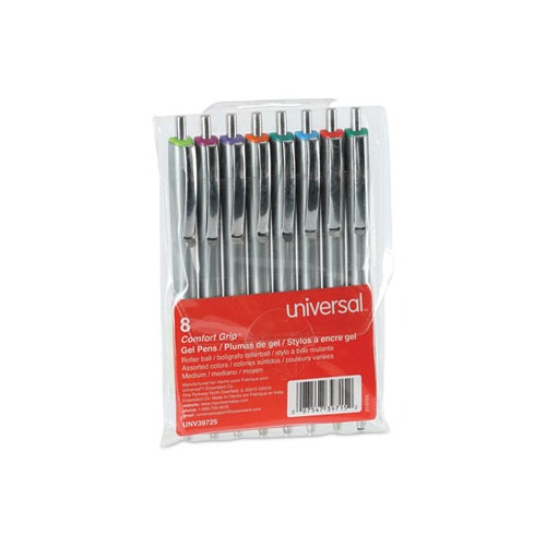 Comfort Grip Gel Pen by Universal™ UNV39725