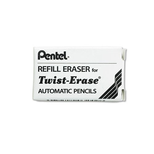 Pentel Eraser Refill for Pentel TwistErase Mechanical Pencils PENE10