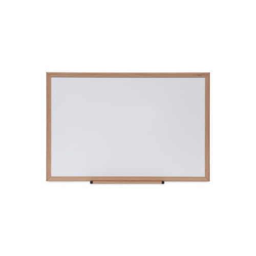 Universal Deluxe Melamine Dry Erase Board UNV43619