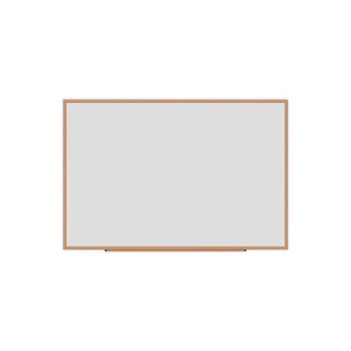 Universal Deluxe Melamine Dry Erase Board UNV43621