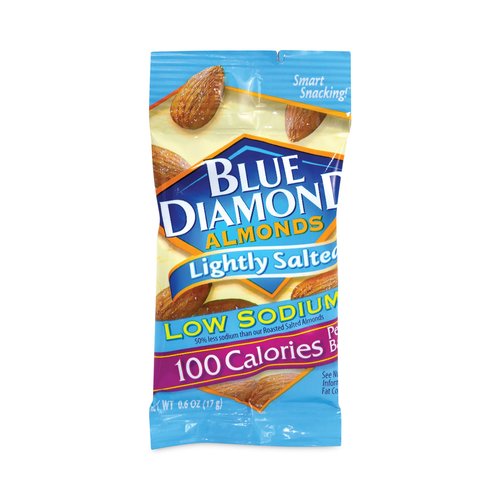 Blue Diamond Growers Low Sodium Lightly Salted Almonds - GRR22000795 ...