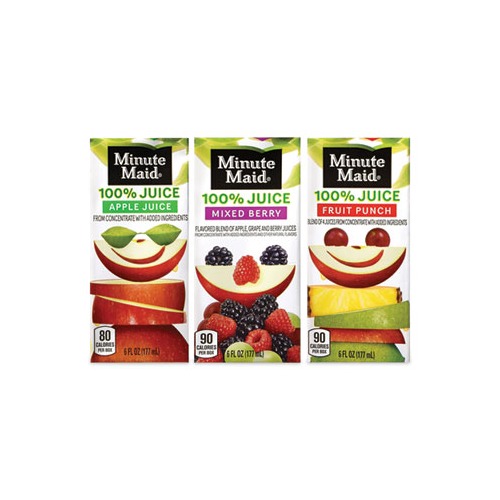 Cocacola 100 Juice Box Variety Pack GRR22000812