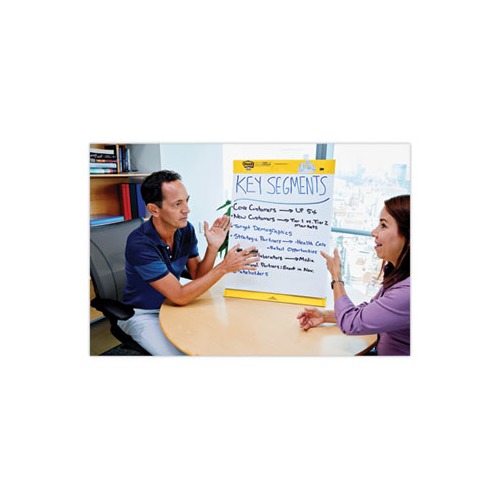 Post-it Super Sticky Portable Tabletop Easel Pad w/Dry Erase Panel, Great for Virtual Teachers and Students, 20x23 Inches, 20 Sh