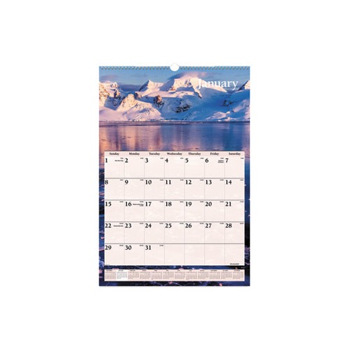 At-a-Glance Scenic Monthly Wall Calendar - AAGDMW20128 - Shoplet.com