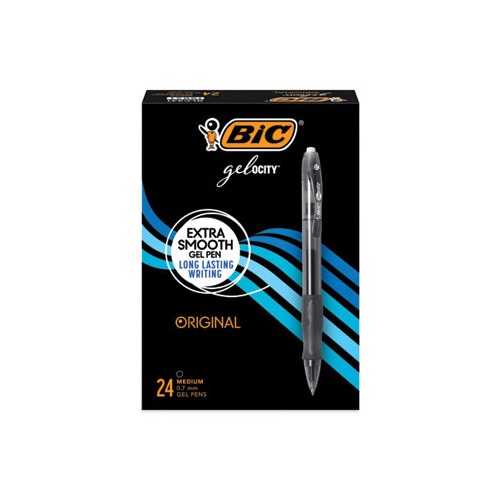 BIC Gel-ocity Gel Pen Value Pack - BICRLC241BK 