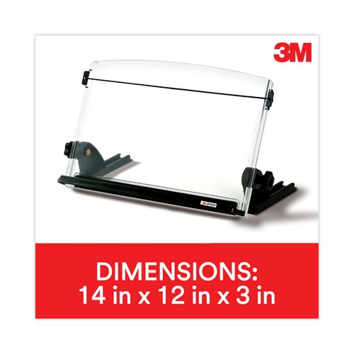 3m In-Line Adjustable Desktop Copyholder - MMMDH630 - Shoplet.com