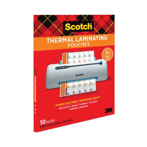 Scotch-brite Laminating Pouches - MMMTP385450 - Shoplet.com