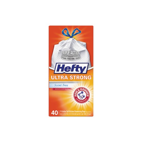 Hefty Ultra Strong Recovered Materials Trash Bags