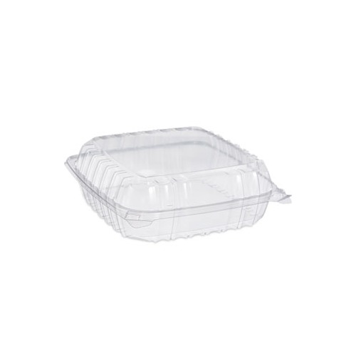 Dart ClearSeal Hinged Lid Plastic Container