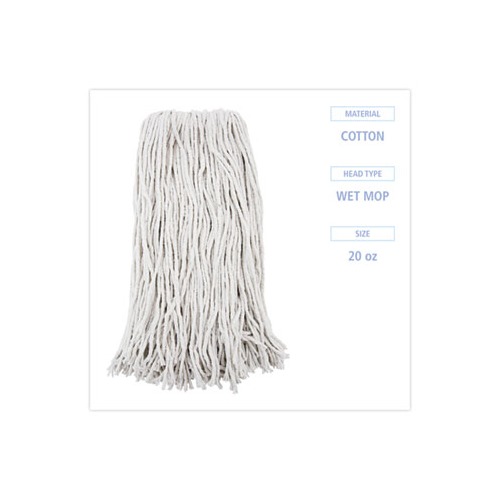 Fuller Brush Wet Mop Replacement Head - Super Absorbent Cotton Yarn