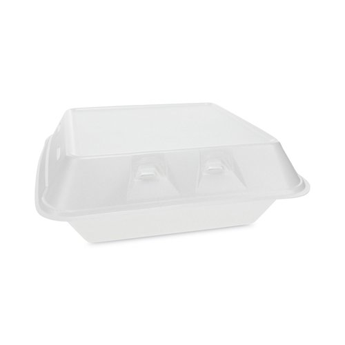 Pactiv SmartLock Vented Foam Hinged Lid Container - PCTYHLWV9030000 ...