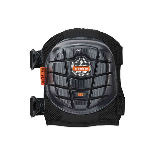 ProFlex 357 Lightweight Gel Knee Pads, Short Cap, Buckle Closure, One Size Fits Most, Black, Pair, Ships in 1-3 Business Days ProFlex 357 Lightweight Gel Knee Pads, Short Cap, Buckle Closure, One Size Fits Most, Black, Pair, Ships in 1-3 Business Days