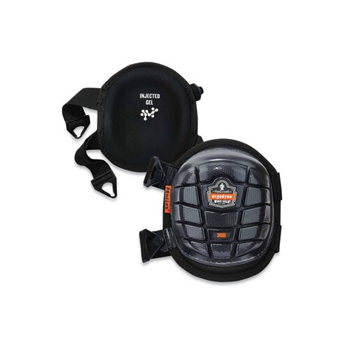 ProFlex 355 Injected Gel Knee Pads, Short Cap, Buckle Closure, One Size Fits Most, Black, Pair, Ships in 1-3 Business Days ProFlex 355 Injected Gel Knee Pads, Short Cap, Buckle Closure, One Size Fits Most, Black, Pair, Ships in 1-3 Business Days