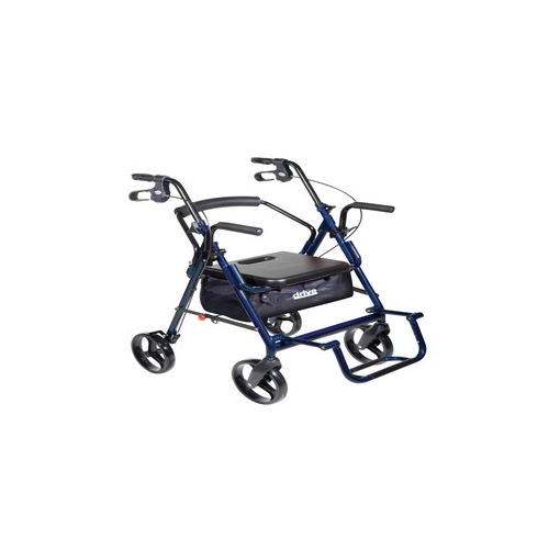 Drive Devilbiss Healthcare Duet Dual Function Transport Wheelchair