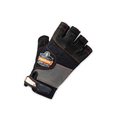 Ergodyne ProFlex 901 Half-Finger Leather Impact Gloves EGO17784