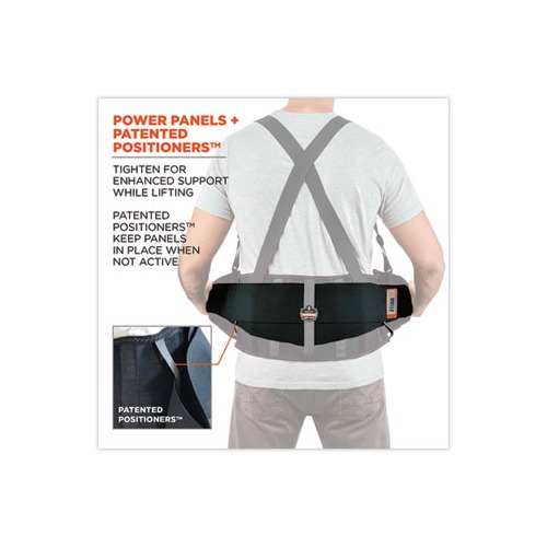 Spandex Hi-Vis Back Support Brace