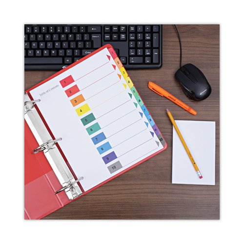 Universal Deluxe Table of Contents Dividers for Printers