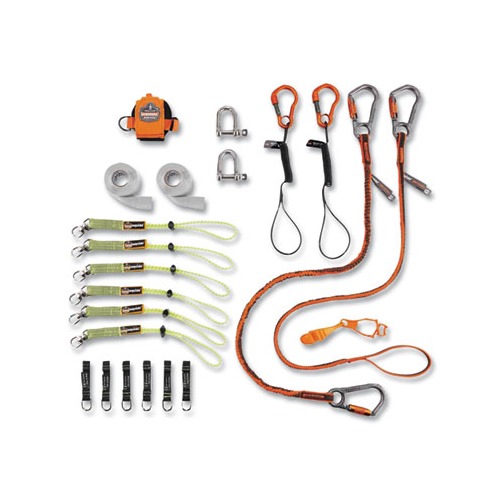 Squids 3187 Scaffolding Worker Tool Tethering Kit, Asstd Max Work Capacities, Lengths and Colors, Ships in 1-3 Business Days