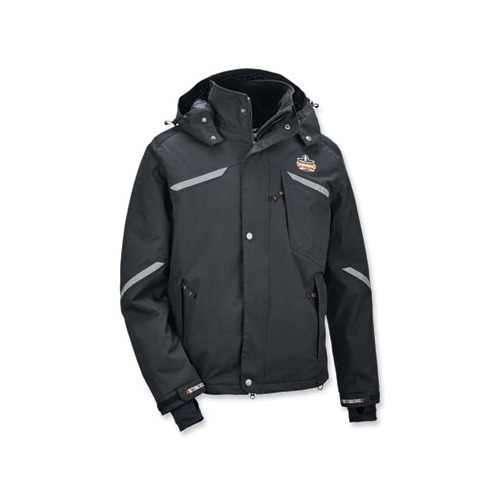 N-Ferno 6466 Thermal Jacket with 500D Nylon Shell, Medium, Black, Ships in 1-3 Business Days N-Ferno 6466 Thermal Jacket with 500D Nylon Shell, Medium, Black, Ships in 1-3 Business Days