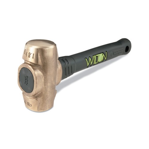 Jpw Industries Wilton B.A.S.H Unbreakable Handle Brass Sledge Hammers ...