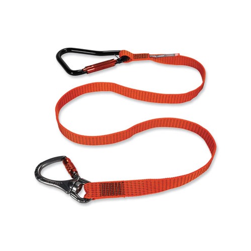 Squids 3149 Tool Lanyard with XL + Swivel Carabiners, 80 lb Max Work Capacity, 76