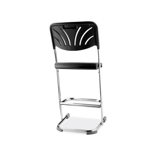 6600 Series Elephant Z-Stool With Backrest, Supports 500 lb, 24