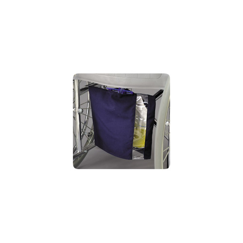 Posey Wheelchair Urine Drainage Bag Holder/Cover, Canvas with Vinyl Window 828275