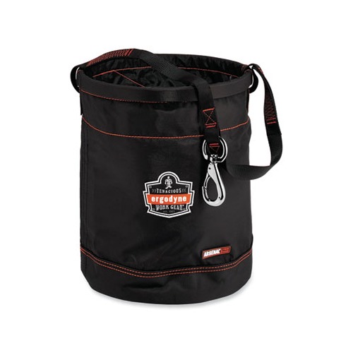 Arsenal 5970 Swiveling Hook Nylon Hoist Bucket, 100 lb, Black, Ships in 1-3 Business Days Arsenal 5970 Swiveling Hook Nylon Hoist Bucket, 100 lb, Black, Ships in 1-3 Business Days