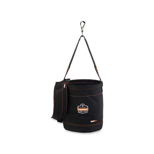 Arsenal 5970T Swiveling Hook Nylon Hoist Bucket + Top, 100 lb, Black, Ships in 1-3 Business Days Arsenal 5970T Swiveling Hook Nylon Hoist Bucket + Top, 100 lb, Black, Ships in 1-3 Business Days