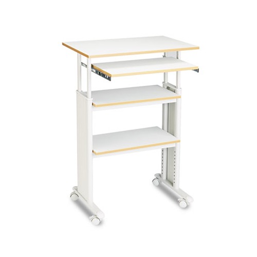 Nouvolo Steck stack unitセット ホワイト Safco Muv Stand-Up Adjustable-Height Desk - SAF1929GR - Shoplet.com