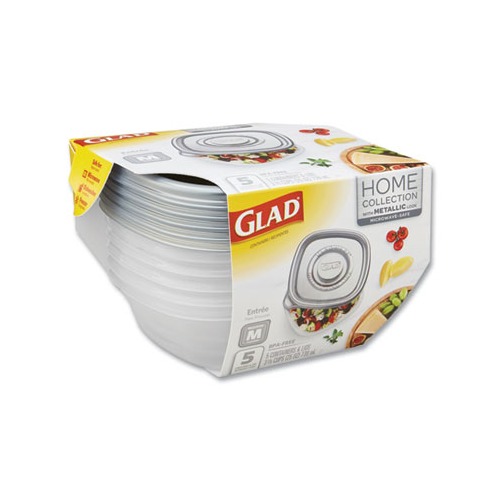 Glad Home Collection Food Storage Containers with Lids - CLOXZA60795 