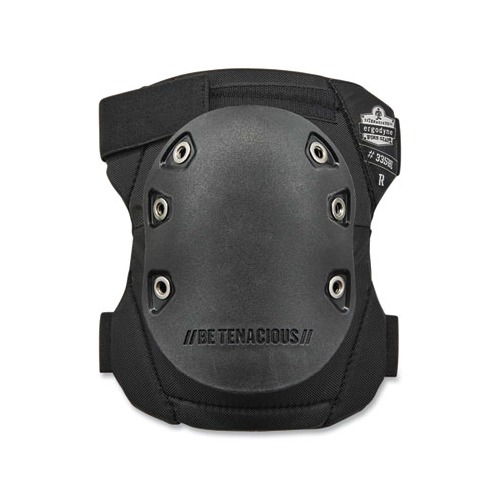 ProFlex 335HL Slip-Resistant Black Rubber Cap Knee Pads, Hook and Loop Closure, Pair, Ships in 1-3 Business Days ProFlex 335HL Slip-Resistant Black Rubber Cap Knee Pads, Hook and Loop Closure, Pair, Ships in 1-3 Business Days
