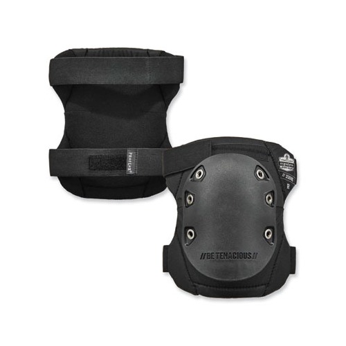 ProFlex 335HL Slip-Resistant Black Rubber Cap Knee Pads, Hook and Loop Closure, Pair, Ships in 1-3 Business Days ProFlex 335HL Slip-Resistant Black Rubber Cap Knee Pads, Hook and Loop Closure, Pair, Ships in 1-3 Business Days