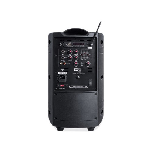 Wireless PA System with Wireless Tie Clip Microphone, 40 W, Black, Ships in 1-3 Business Days