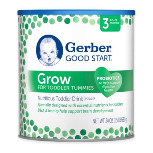 Nestle Gerber Good Start Grow Formula Powder, Stage 3, 24 oz ...