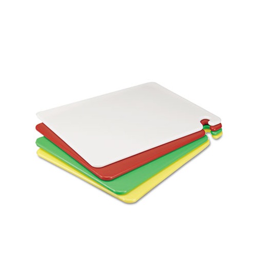 San Jamar CutNCarry Color Cutting Boards SJMCB152012WH