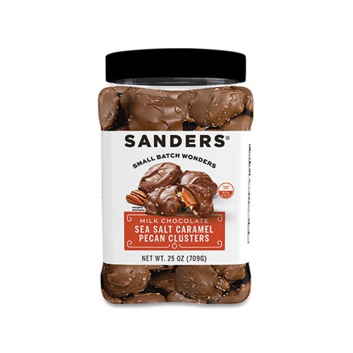 Morley Candy Makers Inc Small Batch Wonders Sea Salt Caramel Pecan Clusters  - NDEMRY27719 