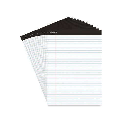 Universal Premium Ruled Writing Pads with Heavy-Duty Back - UNV30730 ...