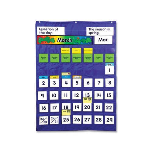 Carson Dellosa Complete Calendar and Weather Pocket Chart - CDP158003 ...