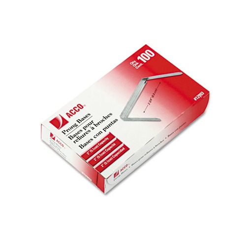ACCO 2-Piece Paper Fasteners, 8 1/2-Inch Center To Center, 3 1/2-Inch Capacity 50 Count (12995 - View #10