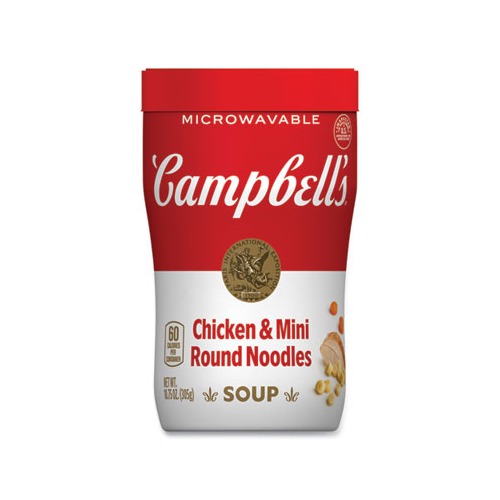Soup On The Go Chicken with Mini Noodles, 10.75 oz Cup, 8/Carton, Ships in 1-3 Business Days Soup On The Go Chicken with Mini Noodles, 10.75 oz Cup, 8/Carton, Ships in 1-3 Business Days