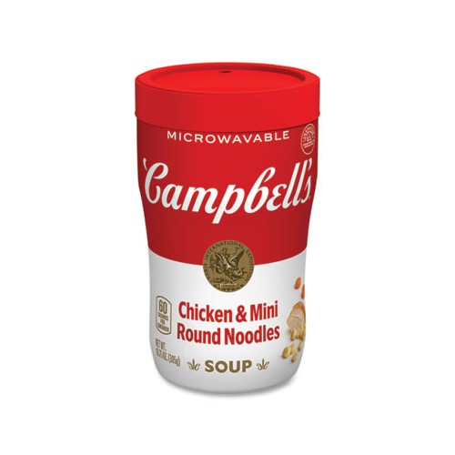 Soup On The Go Chicken with Mini Noodles, 10.75 oz Cup, 8/Carton, Ships in 1-3 Business Days Soup On The Go Chicken with Mini Noodles, 10.75 oz Cup, 8/Carton, Ships in 1-3 Business Days