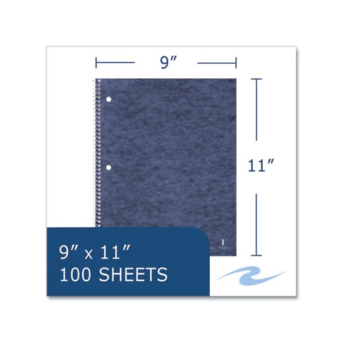 Stasher Wirebound Notebooks, 1-Subject, Med/College Rule, Randomly Asst Cover, (100) 11x9 Sheets, 24/CT,Ships in 4-6 Bus Days