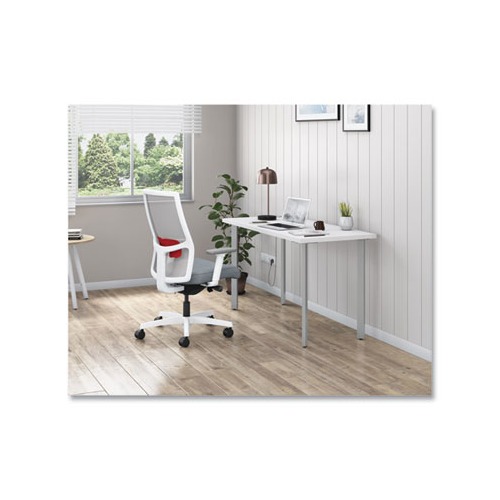 Ignition 2.0 4-Way Stretch Mid-Back Mesh Task Chair, Up to 300 lb, 17