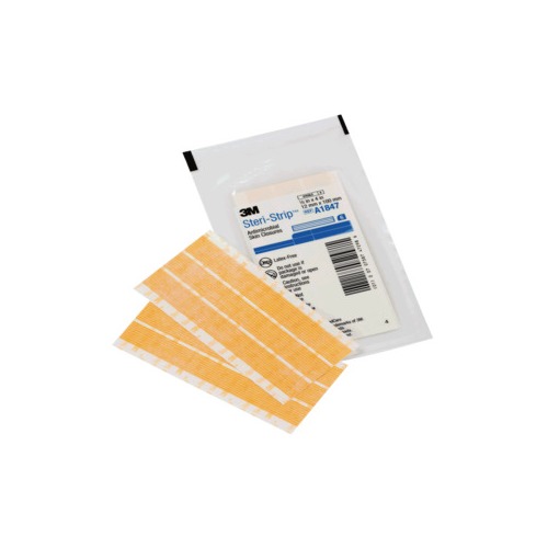 3m Steri-Strip Antimicrobial Skin Closure Strip 12 mm x 100 mm ...