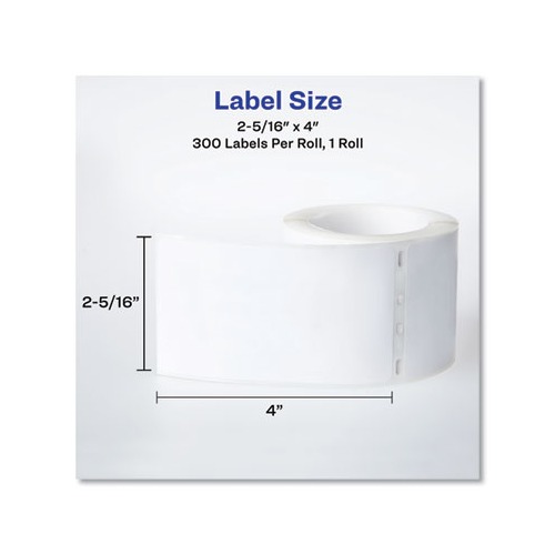 Multipurpose Thermal Labels, 4 x 2.94, 300/Roll, 1 Roll/Box Multipurpose Thermal Labels, 4 x 2.94, 300/Roll, 1 Roll/Box