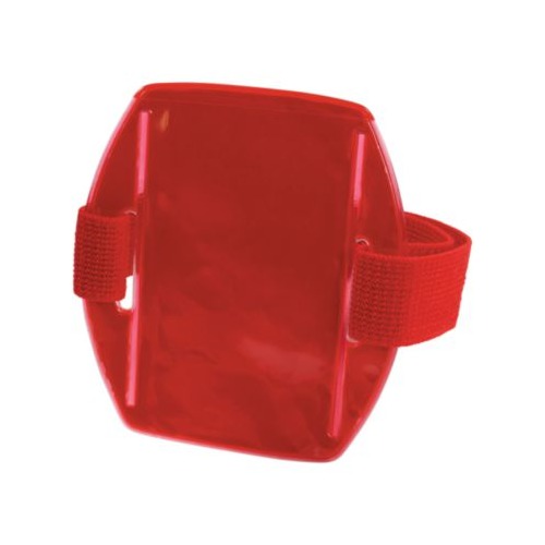 Squids 3386 Arm Band ID/Badge Holder, Vertical, Red 3.75 x 4.25 Holder, 2.5 x 4 Insert, Ships in 1-3 Business Days Squids 3386 Arm Band ID/Badge Holder, Vertical, Red 3.75 x 4.25 Holder, 2.5 x 4 Insert, Ships in 1-3 Business Days