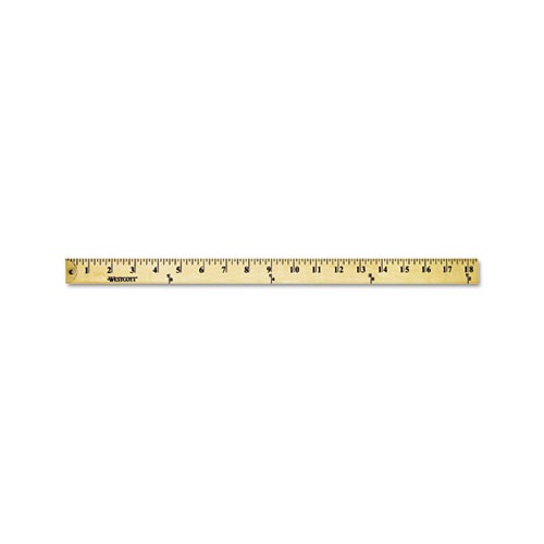 Westcott Wood Yardstick with Metal Ends - ACM10425 - Shoplet.com