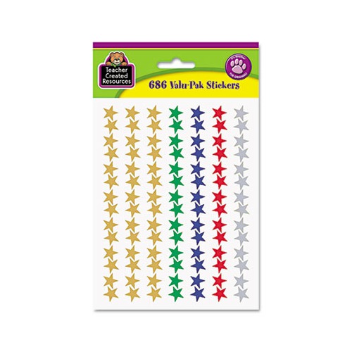 Teacher Created Resources Sticker Valu-Pak - TCR6644 - Shoplet.com